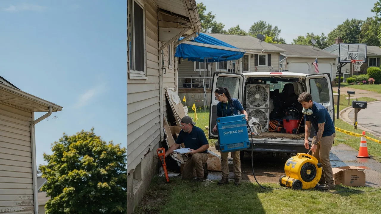 Ceiling Leak Cleanup in Watersmeet, MI near me